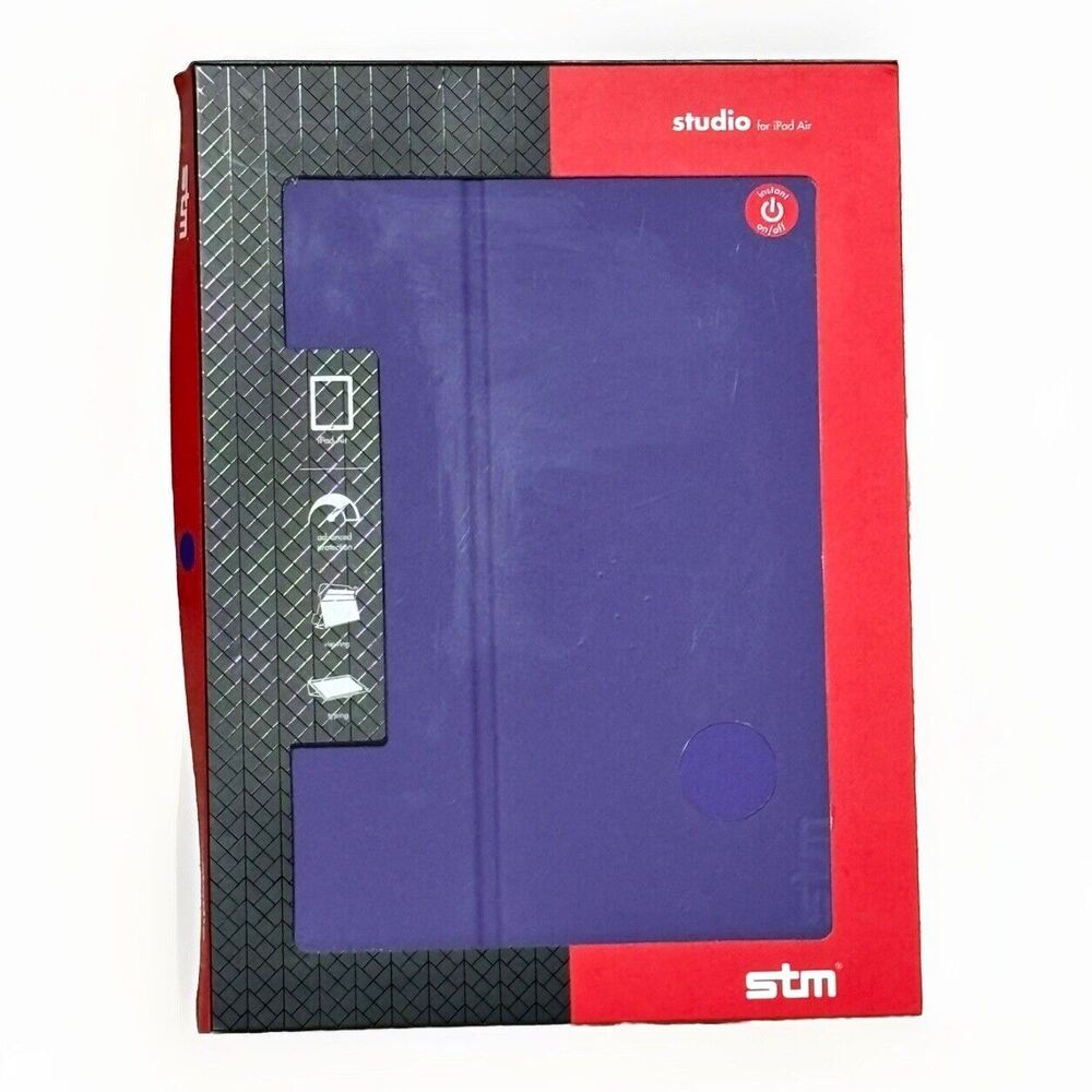 STM STUDIO PROTECTIVE CASE FOR IPAD AIR - PURPLE (STM-222-053J-32)